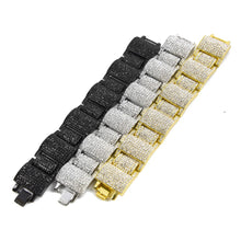 Load image into Gallery viewer, Iced Out Full Rhinestone Crystal Bangle - PLG