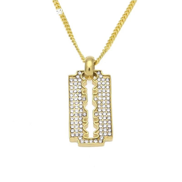 Razor Blade Pendant - PLG