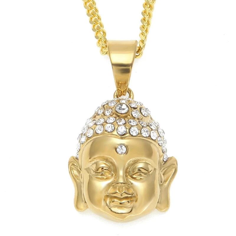 Buddha Head Pendant - PLG