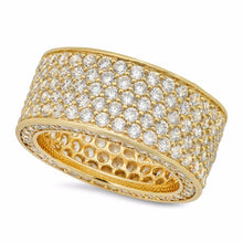 Load image into Gallery viewer, AAA Zircon Rhinestone Crystal Copper Ring - PLG