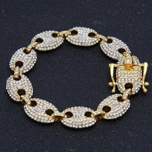 Load image into Gallery viewer, 13mm Rhinestone Coffee Beans Bracelet - PLG