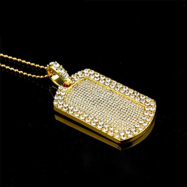 Smooth Army Card Pendant - PLG