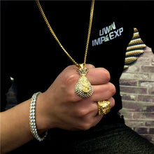 Load image into Gallery viewer, Dollar Sign Purse Pendant - PLG