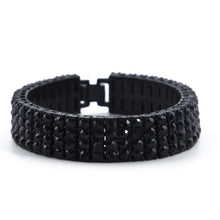 Load image into Gallery viewer, 4 Row Bling AAA Rhinestones Crystal Bracelet - PLG