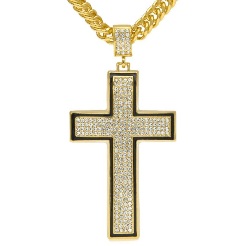 Long Cross Pendant - PLG