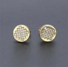 Load image into Gallery viewer, Round Stud Earrings - PLG