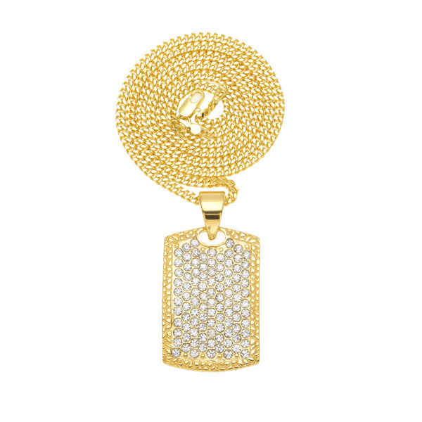 Dog Tag Pendant - PLG