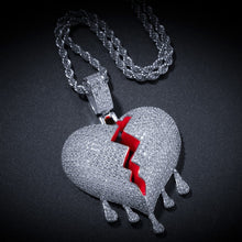 Load image into Gallery viewer, Drip Broke Heart Pendant - PLG