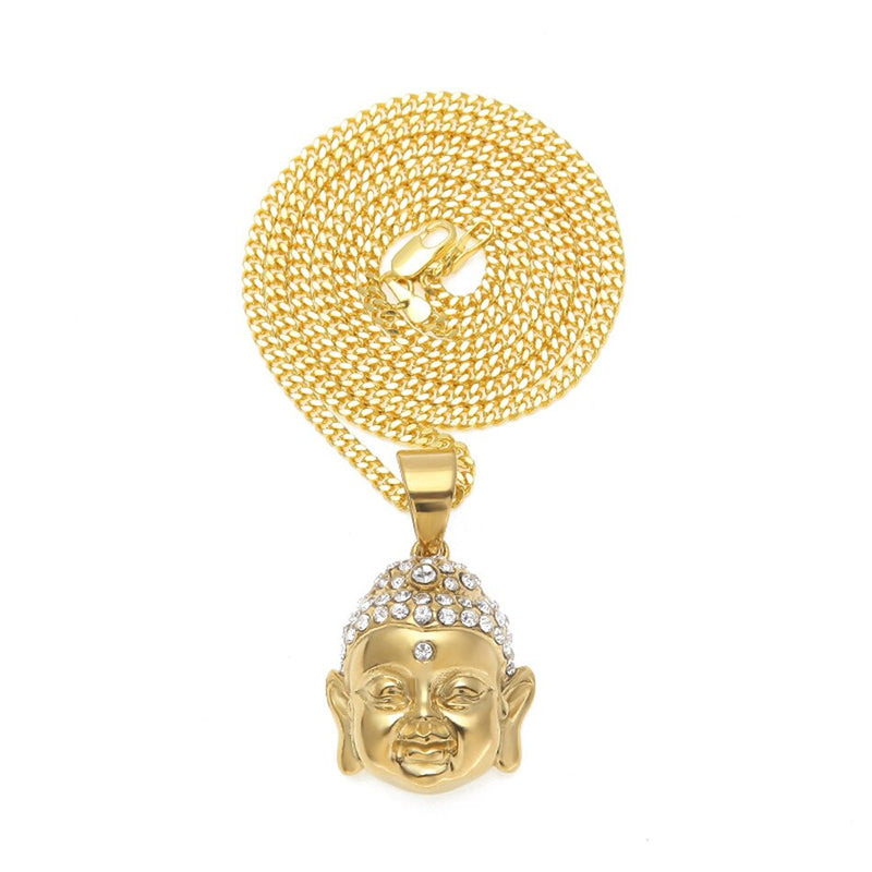 Buddha Head Pendant - PLG