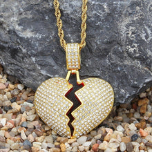 Load image into Gallery viewer, Broke Heart Pendant - PLG