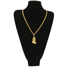 Load image into Gallery viewer, Praying Hands Pendant - PLG