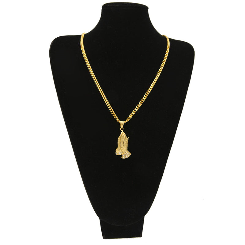 Praying Hands Pendant - PLG