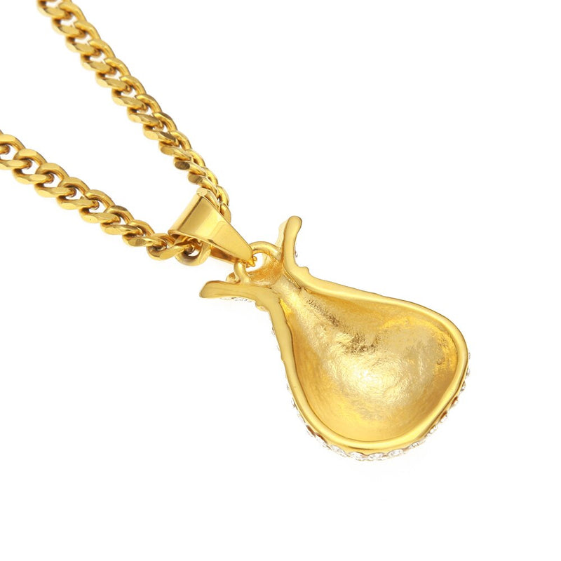 Dollar Sign Purse Pendant - PLG