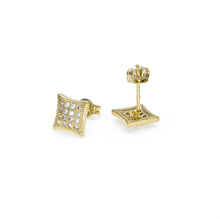 Load image into Gallery viewer, Square Stud Earrings - PLG