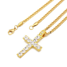 Load image into Gallery viewer, Iced out Hip Hop Cross Pendant - PLG
