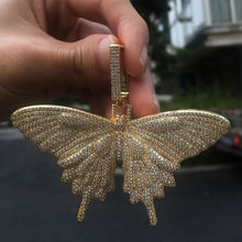 Load image into Gallery viewer, AAA Cubic Zircon Butterfly Pendant - PLG