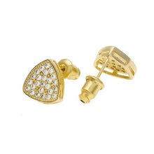 Load image into Gallery viewer, Triangle Shine Stud Earring - PLG