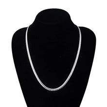 Load image into Gallery viewer, 6MM Full Sideways 925 Silver Necklace - PLG