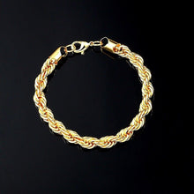 Load image into Gallery viewer, Twisted Braided Chain Bracelet - PLG