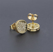 Load image into Gallery viewer, Round Stud Earrings - PLG