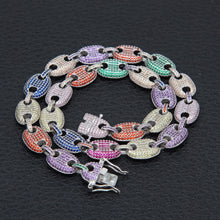 Load image into Gallery viewer, 13mm Multicolor Coffee Beans Necklace - PLG