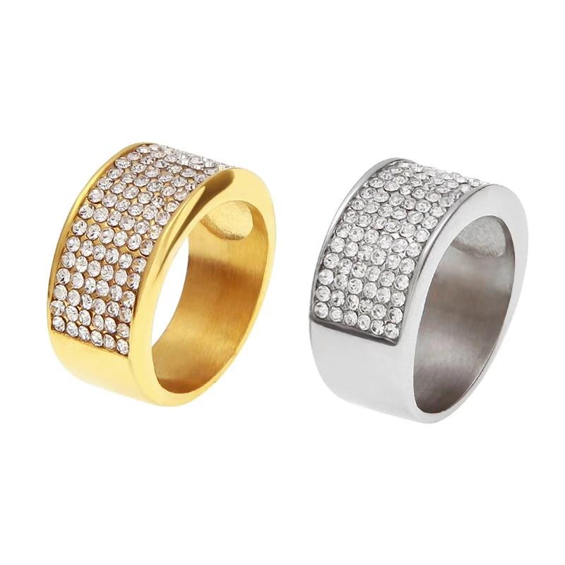 Crystal Round Ring - PLG