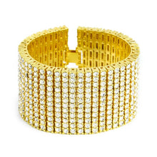 Load image into Gallery viewer, 12 Row Bling AAA Rhinestones Crystal Bracelet - PLG