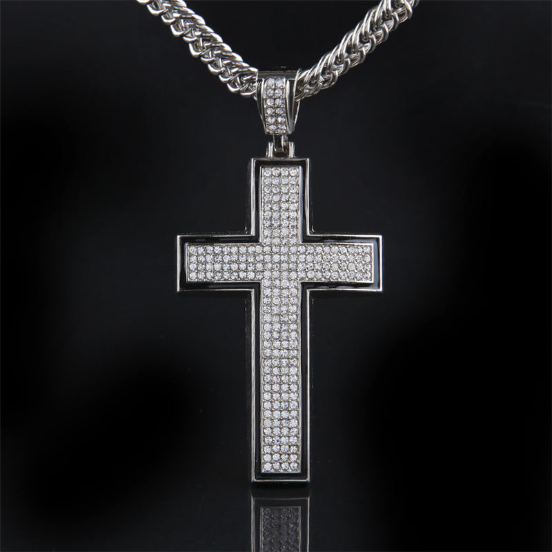 Long Cross Pendant - PLG