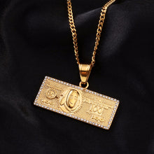 Load image into Gallery viewer, Dollars 100 USD Pendant - PLG