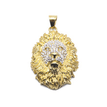 Load image into Gallery viewer, Animal King Lion Head Pendant - PLG