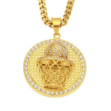 Load image into Gallery viewer, Basketball Rim Hoop Pendant - PLG