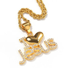 Load image into Gallery viewer, I Iove Jesus Pendant - PLG