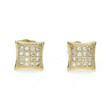 Load image into Gallery viewer, Square Stud Earrings - PLG