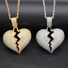 Load image into Gallery viewer, Broke Heart Pendant - PLG