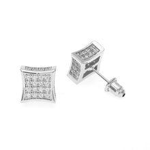 Load image into Gallery viewer, AAA Zircon Square Stud Earrings - PLG