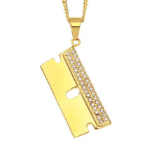 Load image into Gallery viewer, Razor Blade Pendant - PLG