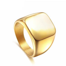 Load image into Gallery viewer, Polished Square Ring - PLG