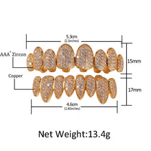 Load image into Gallery viewer, Iced Out AAA Zircon Micro Pave Teeth Grills - PLG