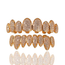 Load image into Gallery viewer, Iced Out AAA Zircon Micro Pave Teeth Grills - PLG