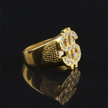 Load image into Gallery viewer, Dollar Sign Ring - PLG