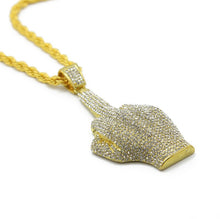 Load image into Gallery viewer, Hand Finger Pendant - PLG
