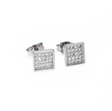Load image into Gallery viewer, Iced Zircon Stud Earrings - PLG