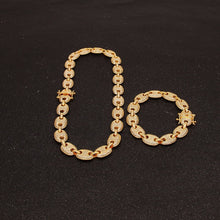 Load image into Gallery viewer, 13mm Multicolor Coffee Beans Necklace - PLG