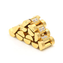 Load image into Gallery viewer, Three Bead Watch Strap Ring - PLG