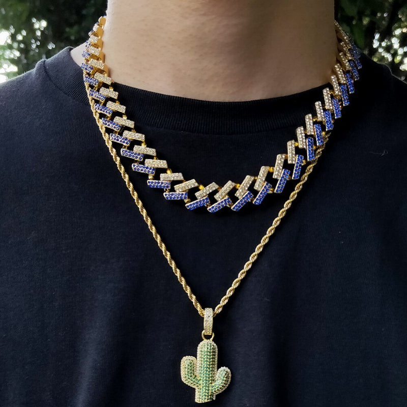 Cactus Cz Pendant - PLG