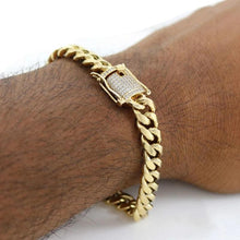 Load image into Gallery viewer, 10mm Cuban Miami Link Bracelet - PLG