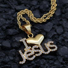 Load image into Gallery viewer, I Iove Jesus Pendant - PLG
