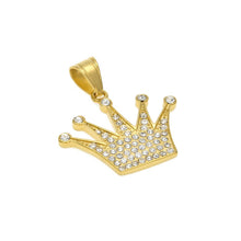 Load image into Gallery viewer, Crown Pendant - PLG