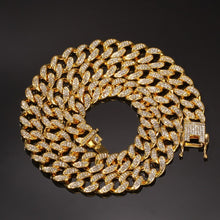 Load image into Gallery viewer, 13mm Iced Out Miami Cuban Set - PLG
