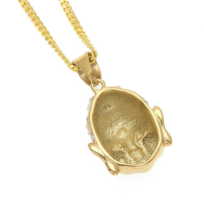 Buddha Head Pendant - PLG
